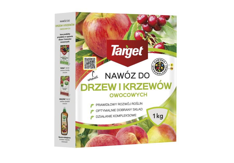 Zdjęcie: Nawóz do drzew i krzewów owocowych z mikroskładnikami 1 kg TARGET