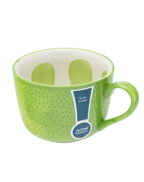 Zdjęcie: Filiżanka ceramiczna jumbo Tropicana limonka 470 ml ALTOM DESIGN