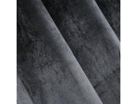 Zdjęcie: Zasłona Sarah 140x250 cm grafitowa na przelotkach EUROFIRANY