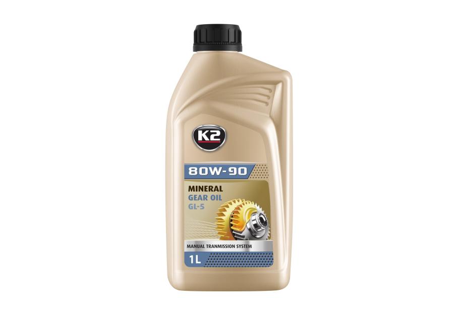 Zdjęcie: Olej mineralny przekładniowy 80W-90 1 L K2