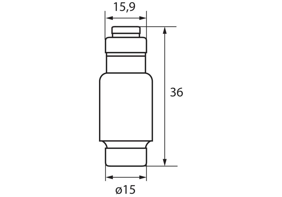 Zdjęcie: Bezpiecznik topikowy KFL-D02-25 IDEAL TS