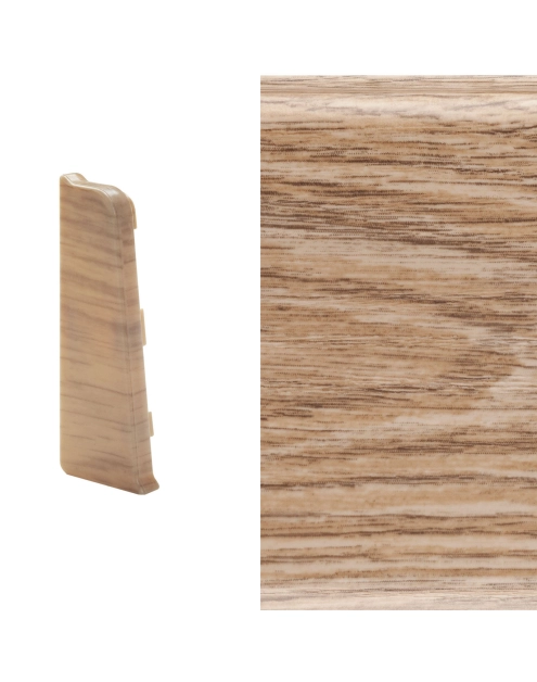 Zdjęcie: Zakończenie listwy przypodłogowej Indo lewe dąb skalny 30 szt. ARBITION