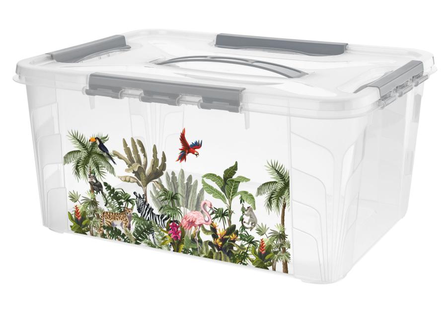 Zdjęcie: Pojemnik Lina Jungel 15,3 L kosmiczny szary KEEEPER