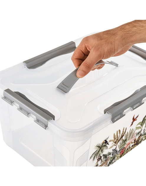 Zdjęcie: Pojemnik Lina Jungel 15,3 L kosmiczny szary KEEEPER