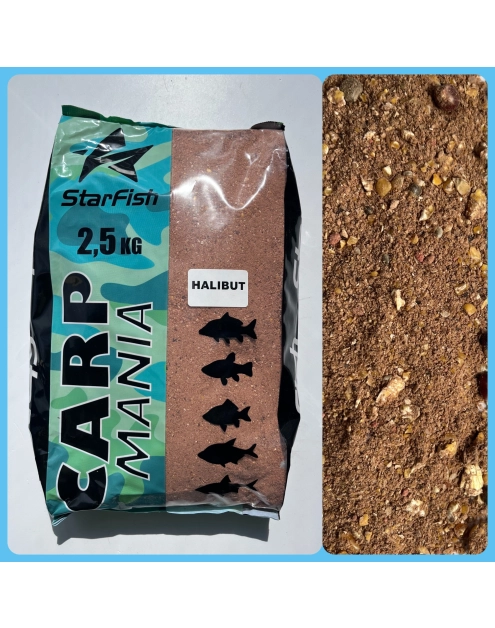 Zdjęcie: Zanęta Carp mania 2,5 kg Halibut STARFISH