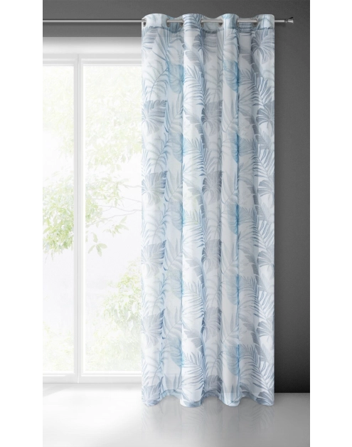 Zdjęcie: Zasłona gotowa Naira 140x250 cm biały EUROFIRANY