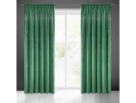 Zdjęcie: Zasłona gotowa Aurora na taśmie 140x270 cm zielony EUROFIRANY
