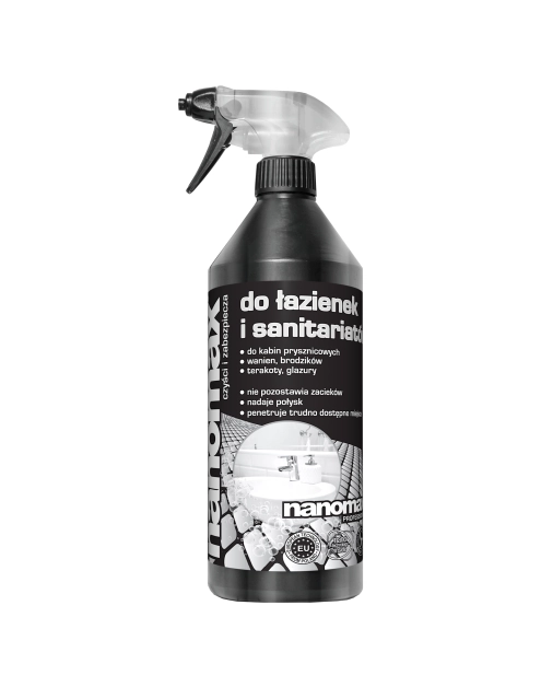Zdjęcie: Preparat nanomax Professional do Łazienek i Sanitariatów 1 L NANOMAX