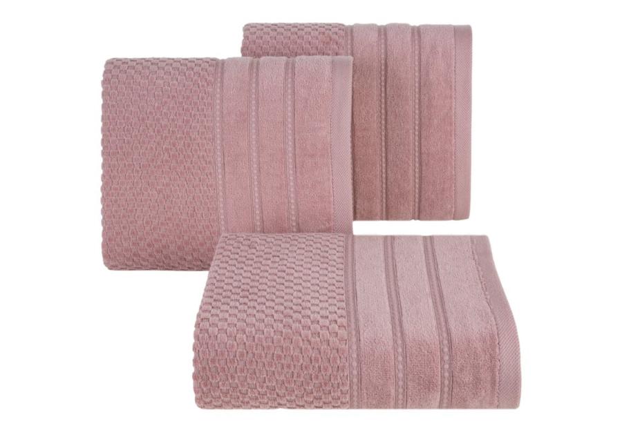 Zdjęcie: Ręcznik Adore różowy 50x90 cm EUROFIRANY