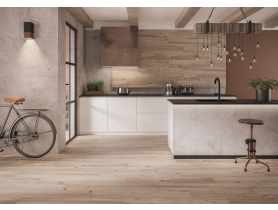 Gres szkliwiony Sanha 16x98,5x1 cm beżowy mat CERAMIKA PARADYŻ