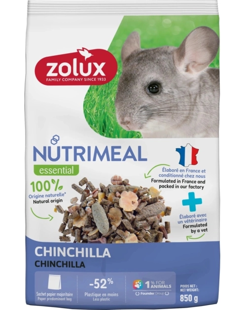 Zdjęcie: Karma mieszanka dla szynszyli Nutrimeal 850 g ZOLUX