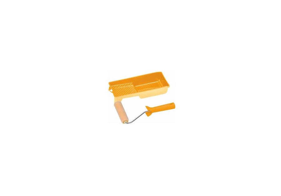 Zdjęcie: Wałek rolka - flokowany 11 cm, obustronnie zaokrąglony z kuwetą 15x32 cm CIRET