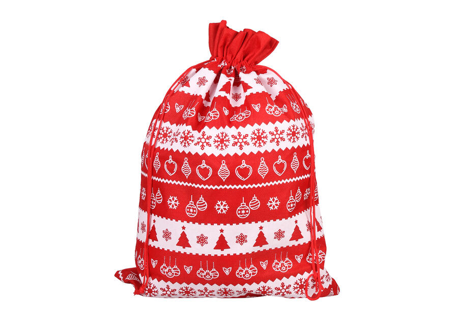 Zdjęcie: Worek prezentowy sweterek czerwony 70x50 cm TIN TOURS
