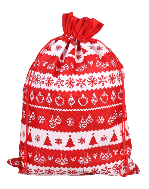 Zdjęcie: Worek prezentowy sweterek czerwony 70x50 cm TIN TOURS