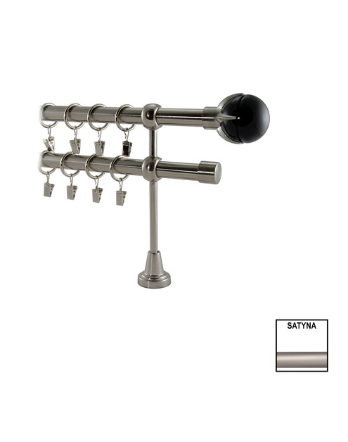 Zdjęcie: Karnisz pojedynczy Valentina fi 19 mm - 320 cm cono satyna KARWEL