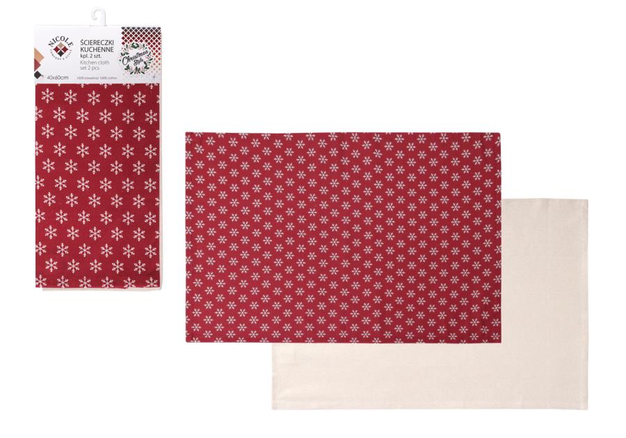 Zdjęcie: Ściereczki kuchenne 2 sztuki Christmas Style 62356 RAVI