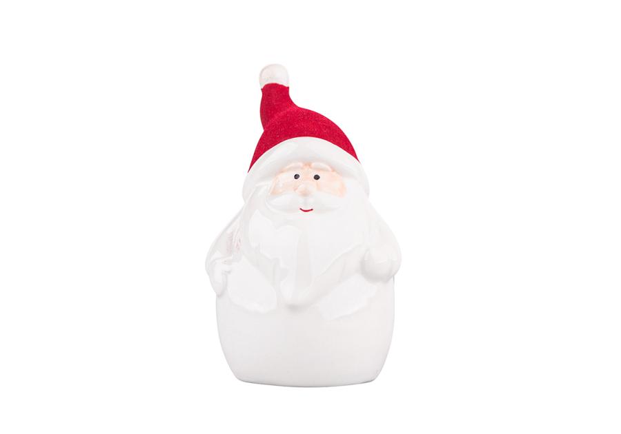 Zdjęcie: Figurka Mikołaj z welurową czapką 6x5,5x13 cm ALTOMDESIGN