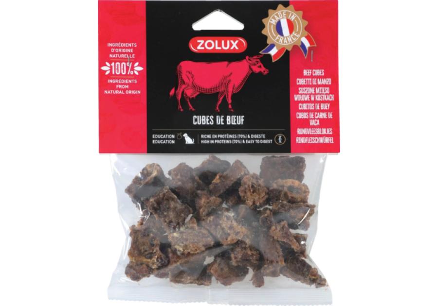 Zdjęcie: Przysmak naturalny dla psa Kostki wołowe duże 150 g ZOLUX