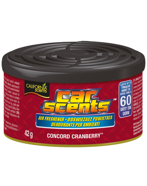 Zdjęcie: Puszka zapachowa Concord Cranberry 42 g CALIFORNIA SCENTS