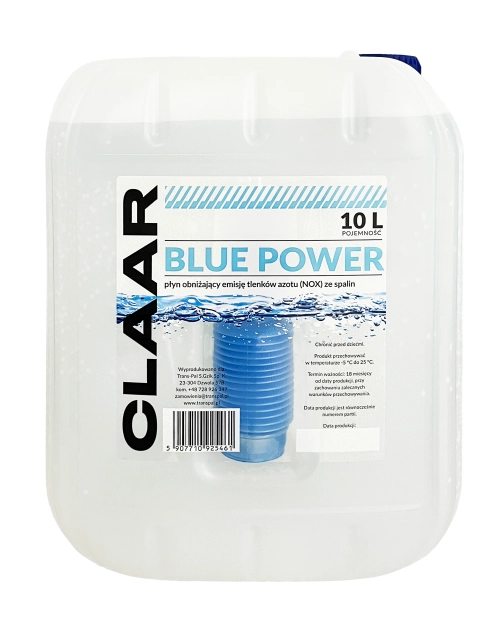 Zdjęcie: Roztwór mocznika obniżający emisję spalin Blue power 10 L CLAAR