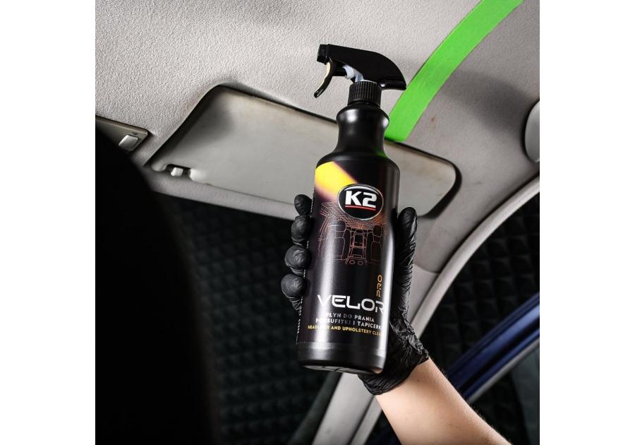 Zdjęcie: Płyn do prania podsufitki i tapicerki Velor Pro 1 L K2