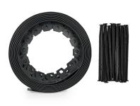 Zdjęcie: Obrzeże ogrodowe Easy Border Set 50 mm, 20 kotew, czarny BRADAS