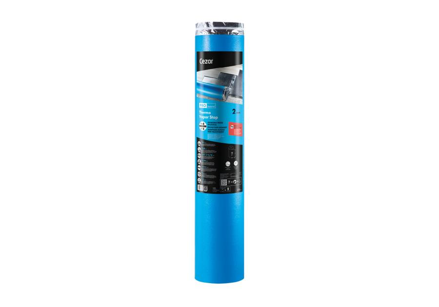 Zdjęcie: Podkład pod panele Cezar Pro Thermo Vapor Stop 2 mm CEZAR