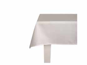 Obrus żakardowy Diamante 130x180 cm biały BBK