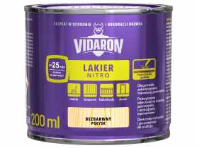 Lakier Nitro bezbarwny 0,2L VIDARON