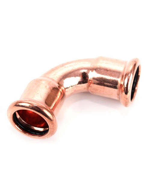 Zdjęcie: Łuk 90 stopni zaciskany profil M do wody 28x28 CALIDO