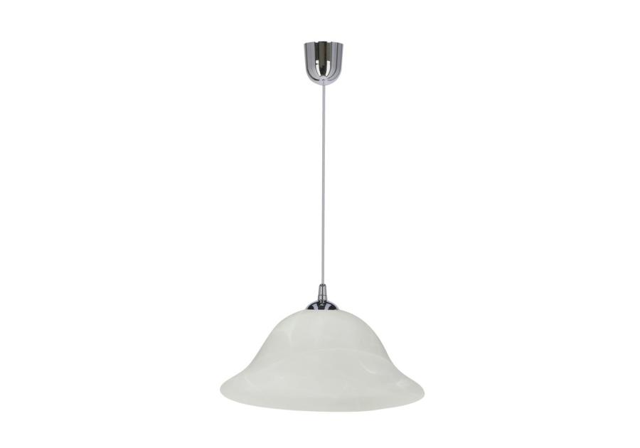 Zdjęcie: Lampa wisząca Vera chromowy 1x60 W E27 klosz alabastrowy CANDELLUX