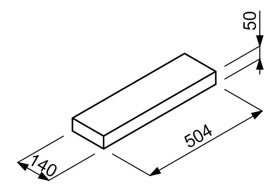 Zdjęcie: Daszek elementów ogrodzenia Kombo DKO grafit JONIEC