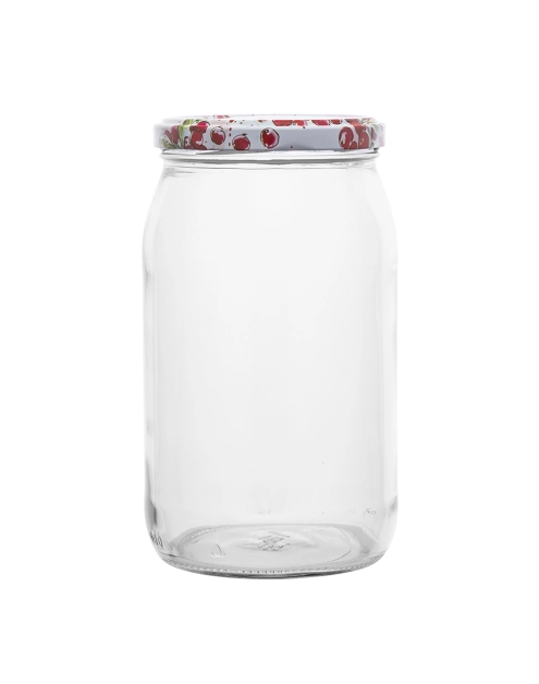 Zdjęcie: Komplet 6 słoików Spiżarnia Pani Domu 900 ml z zakrętką fi 82 6-zaczepową ALTOM DESIGN