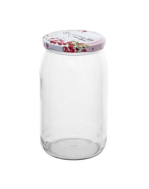 Zdjęcie: Komplet 6 słoików Spiżarnia Pani Domu 900 ml z zakrętką fi 82 6-zaczepową ALTOM DESIGN