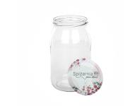 Zdjęcie: Komplet 6 słoików Spiżarnia Pani Domu 900 ml z zakrętką fi 82 6-zaczepową ALTOM DESIGN