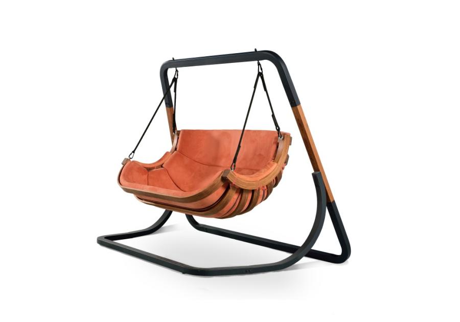 Zdjęcie: Hamak podwójny Alpha terracota 4IQ