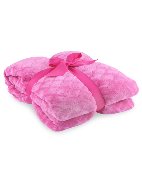 Zdjęcie: Koc Sardi amarant 70x150 cm DECOKING