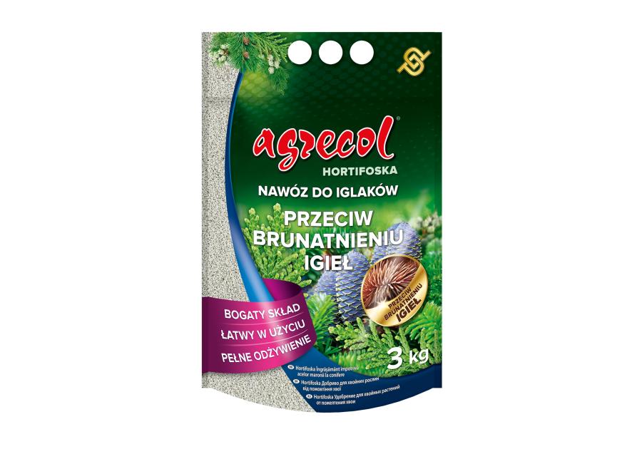 Zdjęcie: Nawóz do iglaków PBI Hortifoska 3 kg AGRECOL