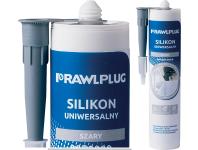 Zdjęcie: Silikon uniwersalny szary 300 ml RAWLPLUG