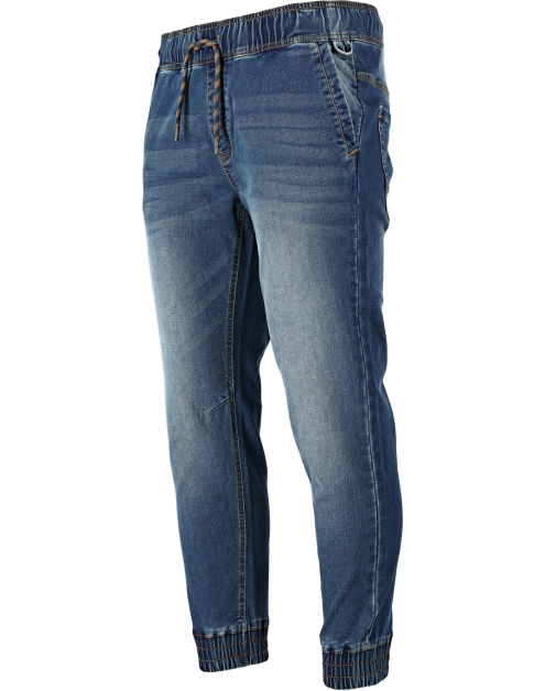 Zdjęcie: Spodnie joggery jeansowe niebieskie stretch, "l", CE, LAHTI PRO