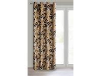 Zdjęcie: Zasłona gotowa Adel140 x 250 cm czarny EUROFIRANY