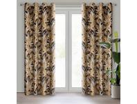 Zdjęcie: Zasłona gotowa Adel140 x 250 cm czarny EUROFIRANY