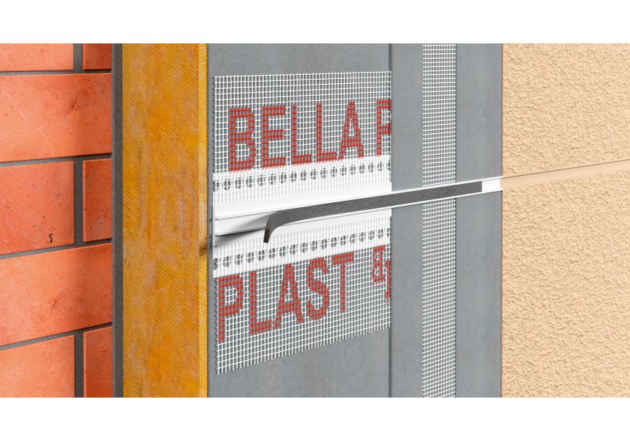 Zdjęcie: Listwa PVC do boniowania z siatką BP11 MINI MAX L300 czarny BELLA PLAST