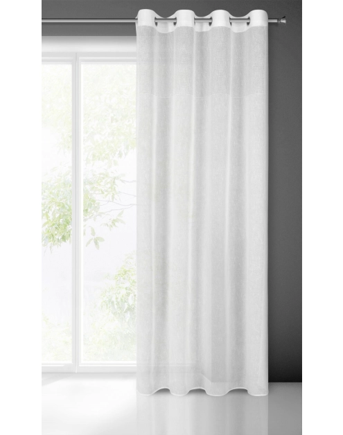 Zdjęcie: Firana gotowa Marisa 140 x 250 cm biały EUROFIRANY
