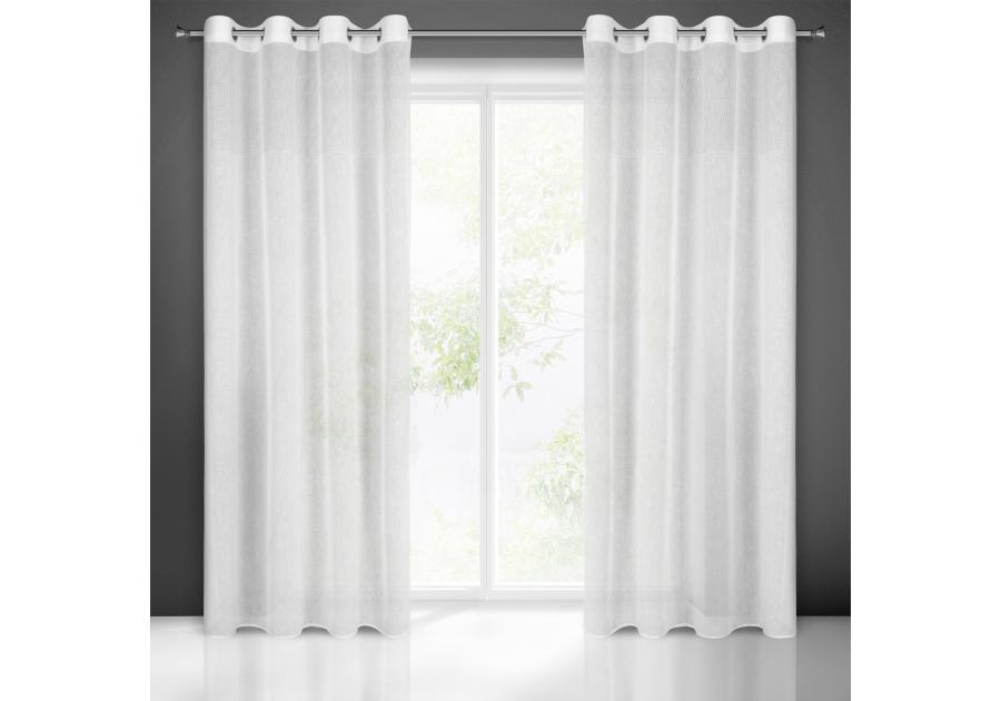 Zdjęcie: Firana gotowa Marisa 140 x 250 cm biały EUROFIRANY