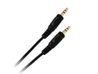 Zdjęcie: Kabel JACK 3,5 mm wtyk - Jack 3,5 mm wtyk 3m (LB0026) VA0164-3 VAYOX
