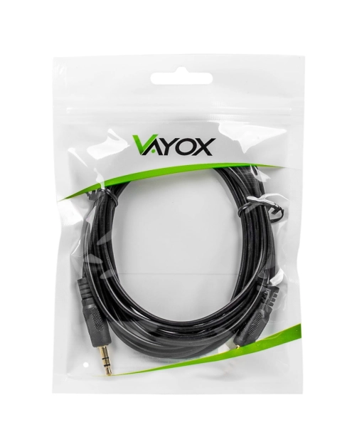 Zdjęcie: Kabel JACK 3,5 mm wtyk - Jack 3,5 mm wtyk 3m (LB0026) VA0164-3 VAYOX