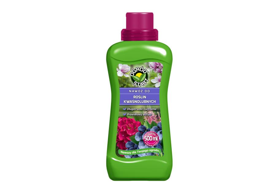 Zdjęcie: Nawóz do roślin Kwaśnolubnych 500 ml płyn OGRÓD START