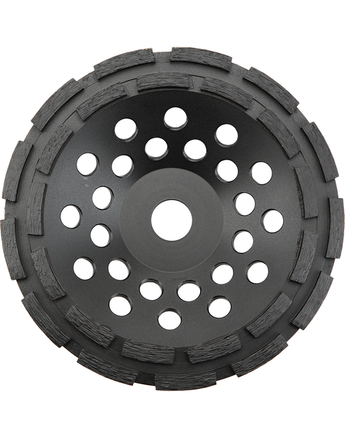 Zdjęcie: Diamentowa tarcza szlifierska 115x5x22,2mm segmentowa podwójna GRAPHITE