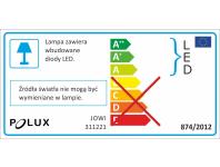 Zdjęcie: Lampa LED Jowi 9 W czarna POLUX